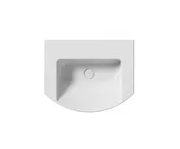 GSI NORM keramické umyvadlo 60x49cm, oblé, bez otvoru, bílá ExtraGlaze (1)