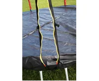 GoodJump 4UPVC červená trampolína 305 cm s ochrannou sítí + žebřík + krycí plachta (8)