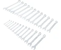 BGS Klíče očkoploché, 1/4" - 1.1/4",  sada 25 dílů (1)