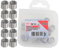 BGS Vložky náhradní M12 x 1,0; 10 ks BGS Vložky náhradní M12 x 1,0; 10 ks