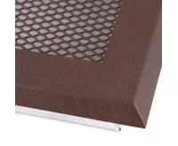 HS Flamingo Krbová mřížka 16x32 cm, hnědý brokát s žaluzií (1)