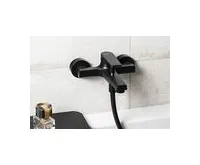 SAPHO KAI nástěnná vanová baterie, černá mat (1)