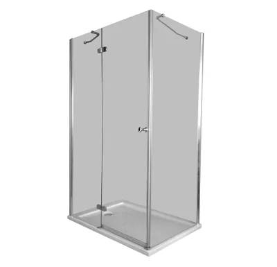 PROFI-RICH Sprchový kout obdélníkový 120x 90x190 chrom - sklo - point