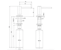 Nerezový dřez REGINOX SET MIAMI 500 COOPER + Baterie CANO + příslušenství, měď (24)