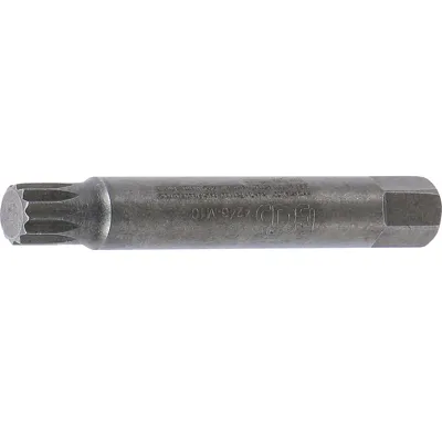 BGS Bit, dlouhý, pohon vnější šestihran 12,5 mm (1/2"), vnitřní tisícihran (pro XZN) M10