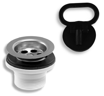 Novaservis umyvadlový uzávěr 5/4" plast - 439,p