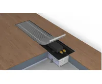 BOKI InFloor Konvektor bez ventilátoru, nerez FMS-42-175-14-11