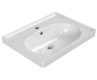 SAPHO BRAND keramické umyvadlo 60x45cm, bílá SAPHO BRAND keramické umyvadlo 60x45cm, bílá