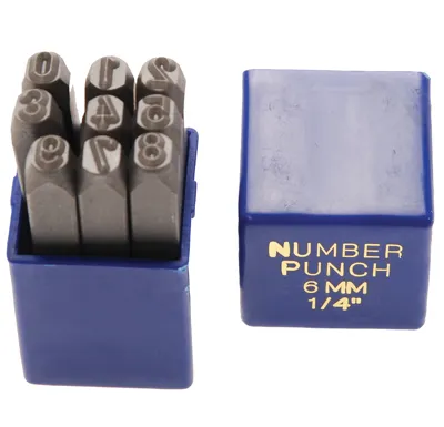 BGS Razicí matrice čísel  2.5 mm