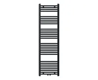 NOVASERVIS Otopné těleso černé - rovné, středové připojení - 450/1600/RS,5