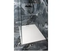 POLYSAN KAZUKO sprchová vanička z litého mramoru, obdélník 120x90cm, bílá (3)