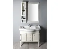 KERASAN RETRO keramické umyvadlo 100x54,5cm, bílá (7)