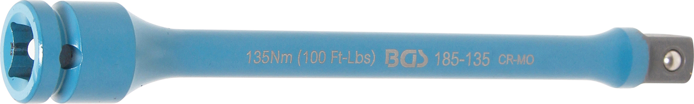 Bgs prodloužení torzní 1/2", 195 mm, 135 nm