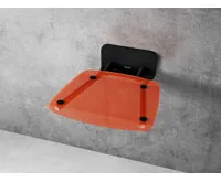 Ravak Sprchové sedátko OVO-B II-ORANGE/BLACK
