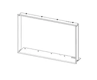 ROMOTOP Krycí rámeček I2LJ RAM12 krycí