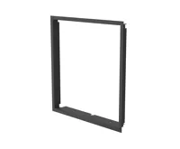 HS Flamingo Krycí rámeček krbové vložky FLAMINGO S5, 20 mm, černý HS Flamingo Krycí rámeček krbové vložky FLAMINGO S5, 20 mm, černý