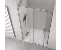 POLYSAN THRON ROUND sprchové dveře 1400 mm, kulaté pojezdy, čiré sklo (4)