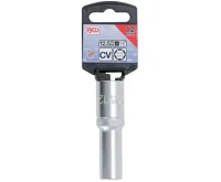 BGS Hlavice nástrčná 1/2" 12 mm, 6ti hranná, prodloužená, ProTorgue (1)