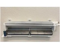 Elsymco NOEMI nástěnné otopné těleso 76 cm, dřevo s dubovými lamelami (11)