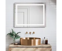 SAPHO AURUM nerezové umyvadlo na desku, průměr 38cm, včetně výpusti, měď mat (4)