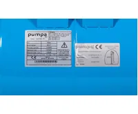 PUMPA blue line vodárna PTM60-1 PUMPA 24l ležatá 230V 1,4-2,8bar (3)