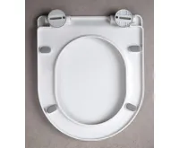 AQUALINE ISABELLA WC sedátko, Soft Close, Easy Take, bílá (ES8516) (9)