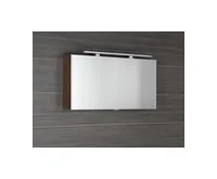 SAPHO CLOE galerka s LED osvětlením 100x50x18cm, borovice rustik (1)