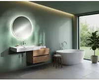 SAPHO VISO kulaté zrcadlo s LED osvětlením ø 90cm (3)