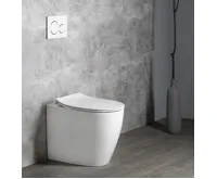 ISVEA SENTIMENTI WC mísa stojící, Rimless, 36x52 cm, spodní/zadní odpad, bílá (3)