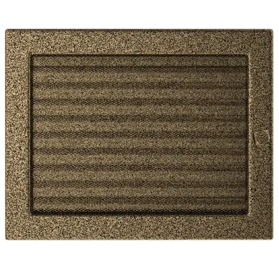 HS Flamingo Krbová mřížka 22x30 BASIC staré zlato s žaluzií