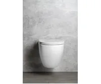 ISVEA INFINITY závěsná WC mísa, Rimless, 36,5x53cm, bílá (6)