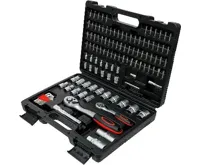 BGS Gola sada, šestihran, 6,3 mm (1/4") / 12,5 mm (1/2"), 115dílná (3)