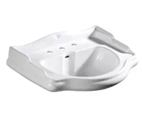 KERASAN RETRO keramické umyvadlo 73x54cm, 3 otvory, bílá