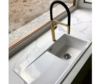 Keramický dřez Villeroy & Boch Siluet 900.0 Bílá keramika (8)