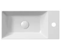 GSI KUBE X keramické umývátko 50x25cm, pravé/levé, bílá ExtraGlaze (6)