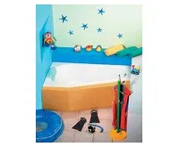 POLYSAN PROJEKTA L asymetrická vana 160x80x44cm, bílá (1)