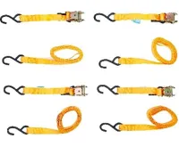 BGS Sada ráčnový upínací pás, s těžkými háky, 5 m × 25 mm, 4dílná (2)