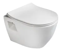 CREAVIT PAULA závěsná WC mísa, 35,5x50cm, bílá CREAVIT PAULA závěsná WC mísa, 35,5x50cm, bílá