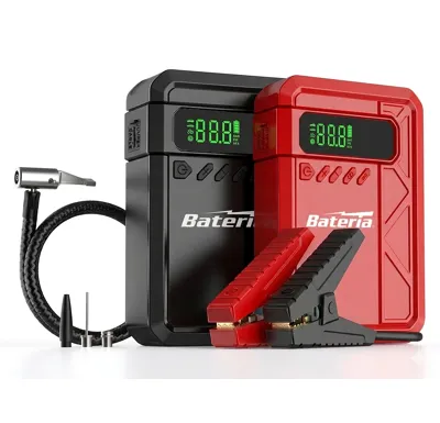 Bateria Startovací powerbanka s kompresorem