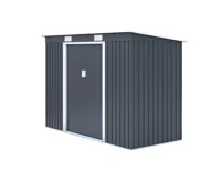 Zahradní domek ZEUS 2B 3,16 m2 antracit + podlahová konstrukce ZEUS 2B IWH-10230006 + IWH- (1)