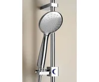 SAPHO BRIT sprchová souprava s poličkou, posuvný držák, 805mm, sprch. hadice 1500mm, chrom (2)