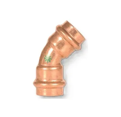 CU solární koleno 45° 9041-22- lisovací F/F