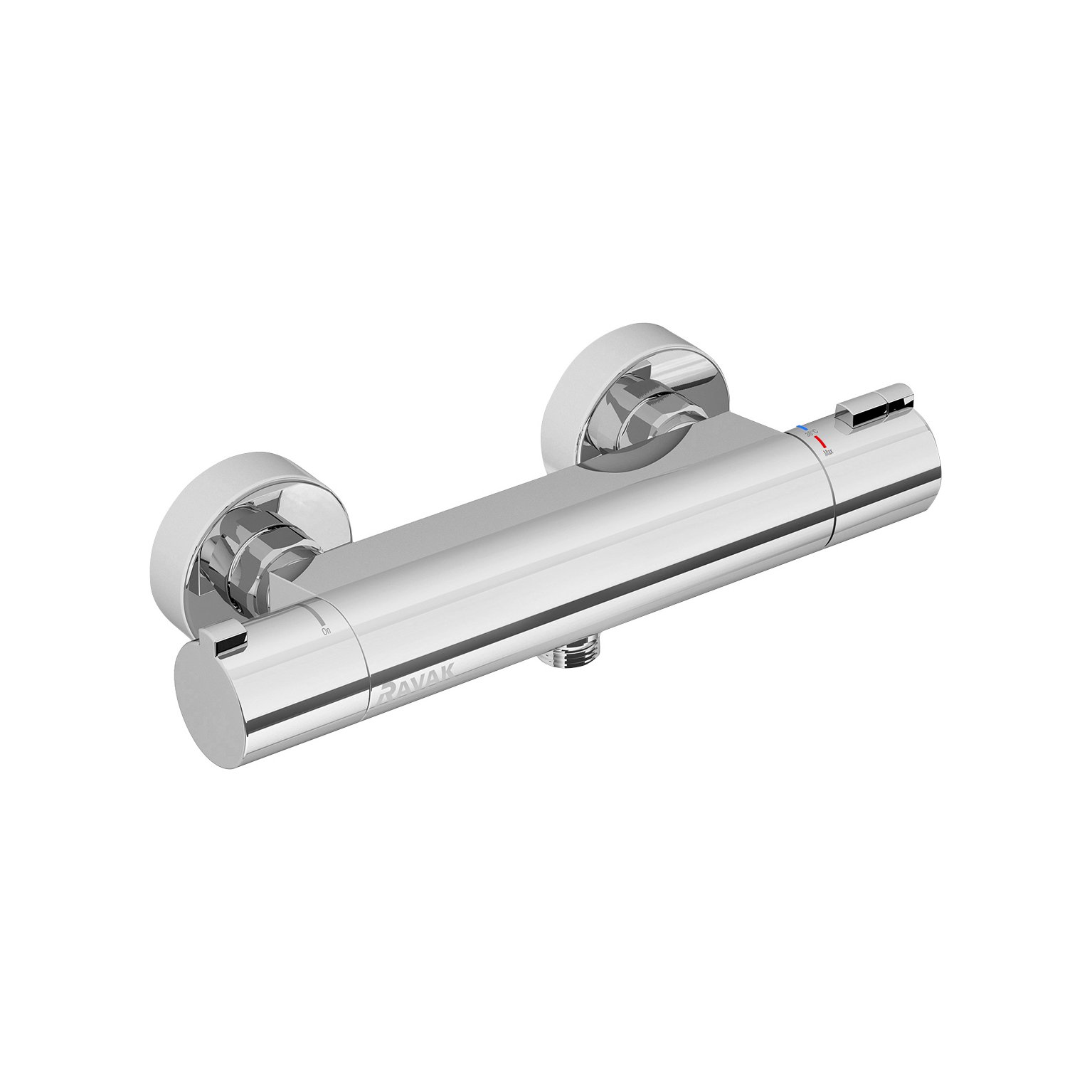 Ravak sprchová termostatická nástěnná baterie, 150 mm bez setu te 072.00/150