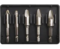 BGS Bity pro povolení šroubů s poškozenými hlavami, 5 dílů sada