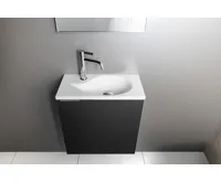 SAPHO AQUA umývátko 50,5x25cm, litý mramor, bílá (3)