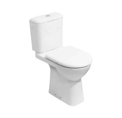 DEEP by JIKA Zvýšená WC mísa 45cm, hluboké splachování, vodorovný odpad, bílá 823618