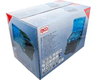 BGS Gola sada, šestihran,  6,3 mm (1/4") / 10 mm (3/8") / 12,5 mm (1/2"),  metrické a palcové (8)