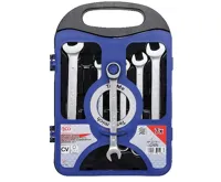 BGS Klíče očkoploché ráčnové 8,0 - 19,0 mm, sada 7 dílů (1)