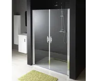 GELCO ONE sprchové dveře do niky dvoukřídlé 880-920 mm, čiré sklo, 6 mm