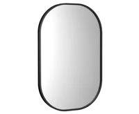 SAPHO CONA SLIM zrcadlo v rámu 40x60cm, černá